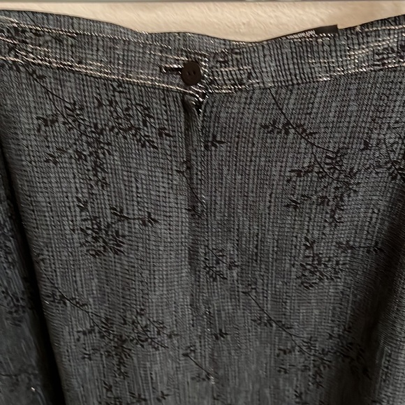 Miss Alliage skirt dark Gray/black size 20 - Picture 5 of 10